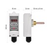 EMOS - digital thermostat with immersion sleeve and hysteresis function