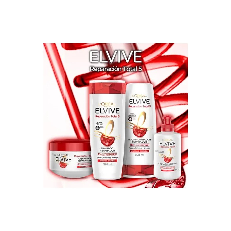 Mascarilla Tratamiento Elvive Reparación Total 5 300 G