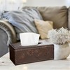 HJYDGJ Multifunctional Tissue Box PU Leather Modern Cosmetic Tissues Box