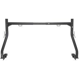 Happybuy Truck Framework, Adjustable 46-71inch Scaffold Rack, 800 lbs Load-Bearing Steel Rack for Truck, Installation-Free J-Bolts, Robust Truck Bed Framework for Kayak, Surfboard, Wood, Ladder