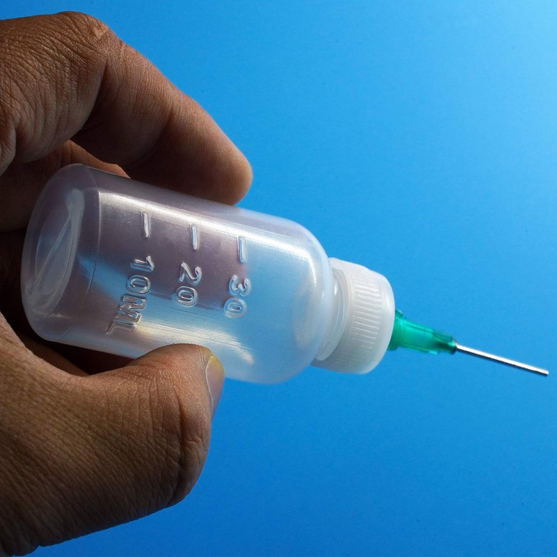 Dispensers Applicator Kit - Syringes, Plastic Squeeze Bottles, and Needle