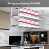 DSVONAUS Ceiling Shelf, Floating Shelves Kitchen Storage Rack, Industrial Ceiling