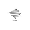 Staedtler Lumocolor 316 WP4 Foil Pen Non-Permanent Water Soluble F-Tip