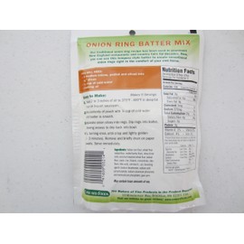 Concord Onion Ring Batter Mix, 5.2-Ounce Pouches (Pack of 18 )