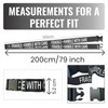 TWICK – 2x Luggage Straps for Travel | Adjustable Suitcase