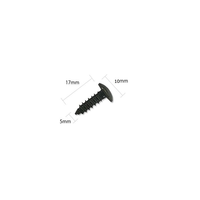 Round Plate tappingunezi (Iron/Chromate) 5 mm × 16 mm Pack