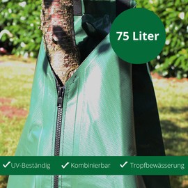 Rekord Tree Watering Bag, 75 L, PVC, 87.5 x 92 cm, UV-Resistant Tree Watering Bag, Tree Bag, Watering Bag, Tree Bag, Watering Bag, Trees