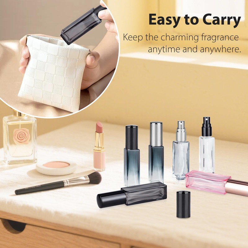 ZIZEMOJA Perfume Refill Bottle, Mini Leak-proof Portable Perfume Travel Refillable