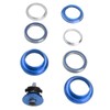 Viaron 34mm Bike Headset Double Bearings Bicycle Front Fork Stem