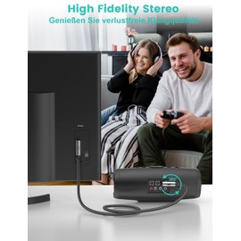 EMK 90 Degree Optical Cable,360 Degree Swivel Adjustable Right Angled Optical Audio Cable Toslink Cable Fiber Optic Cord for Home Theater, Soundbar, Gaming Console, Speaker (49FT/15M)