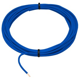 Flry Vehicle Cable Blue 1 mm² Round Cable Stranded Car Power Cable 5 m