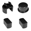 Hrificing 4PCS Car Tailgate Hinge Kit Tailgate Bushing Insert Kit,
