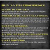 Quiet Any State Aluminum Car Vanity License Plate Tag Black
