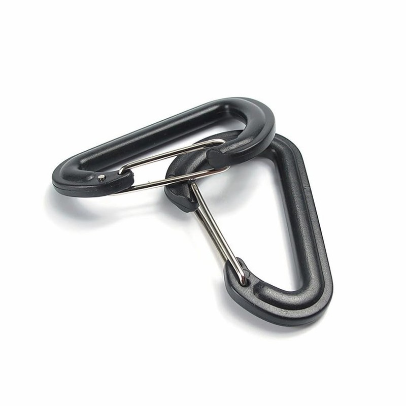 Hawk Zing Aluminum Alloy Carabiner Set of 4 Locking Hooks