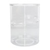 360 Degree Rotation Rotating Makeup Organizer Transparent Stable Base Cosmetic