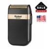 KEMEI Men Shaver Trimmer USB Razor Rechargeable Electric Shaving Twin