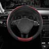 Road Comforts Steering Wheel Cover, Breathable Anti-Slip Leather Steering Wheel