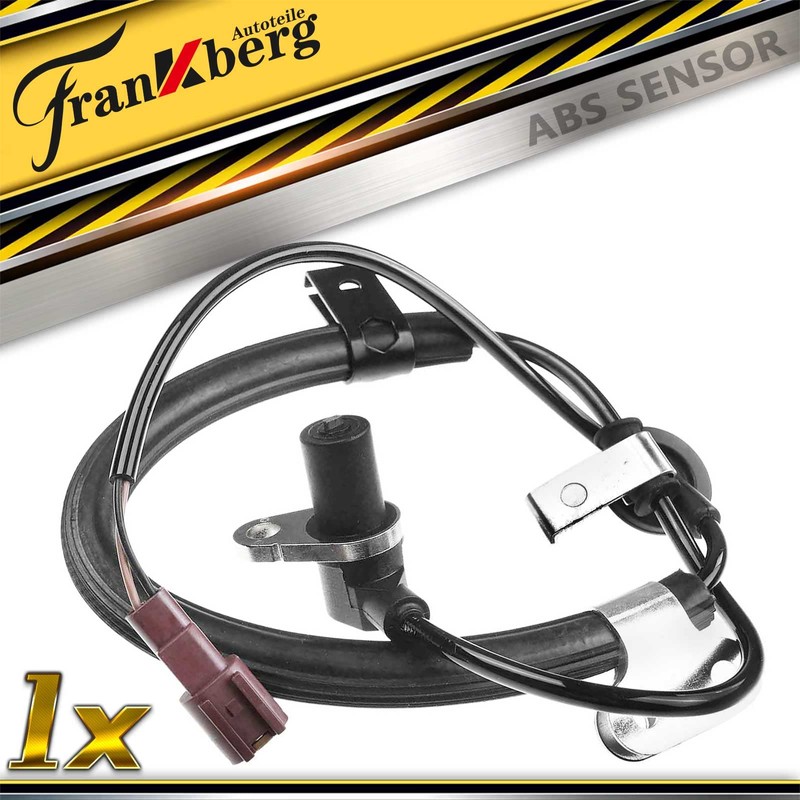 1x ABS sensor wheel speed front axle left for Micra