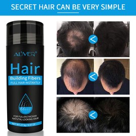 Hair Powder for Hair Thickening, Medium Brown, Scattered Hair, Pouring Hair with Instant Effect for Secret Hair Corners, Hair Loss and Light Hair, 27.5 g (Marrón Medio)