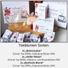 HerzensWahl Tea Flowers Gift Set with Pot | 6 x