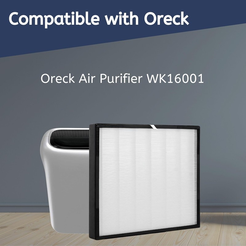 Nispira AK46001 Filter Replacement For Oreck Air Response Medium (WK16001)