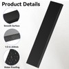 HDPE Plastic Block 1/2in Black Plastic Block 12x3In Perfect for