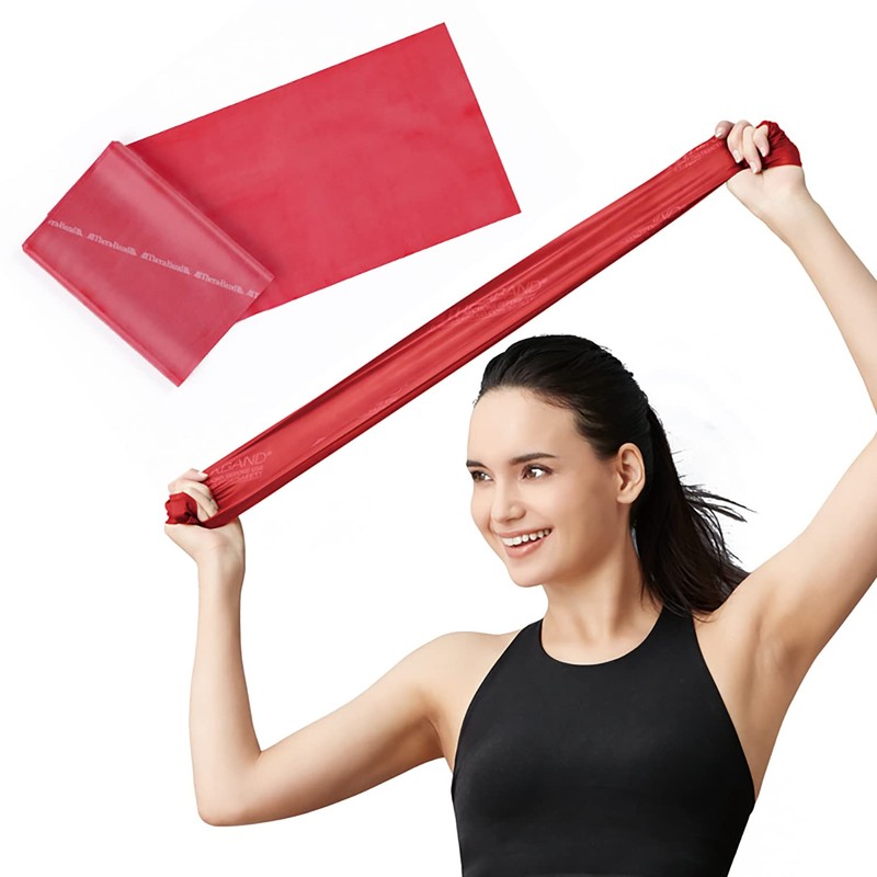 D&M Theraband Training Band, For Beginners, 3.3 ft (1 m),