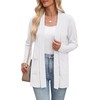 Zeagoo Lightweight Summer Cardigan Loose Casual Long Sleeve Open Front