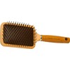 Mixed Chicks Paddle Brush with Hardened Plastic and Wood Handle