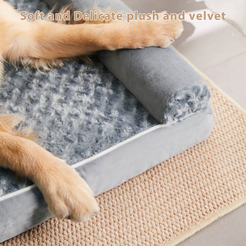 BFPETHOME Dog Beds for Large Dogs, Orthopedic Dog Bed for