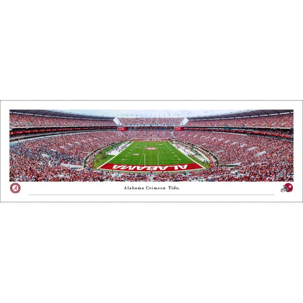 Alabama Football, End Zone - Unframed 40 x 13.5 Poster