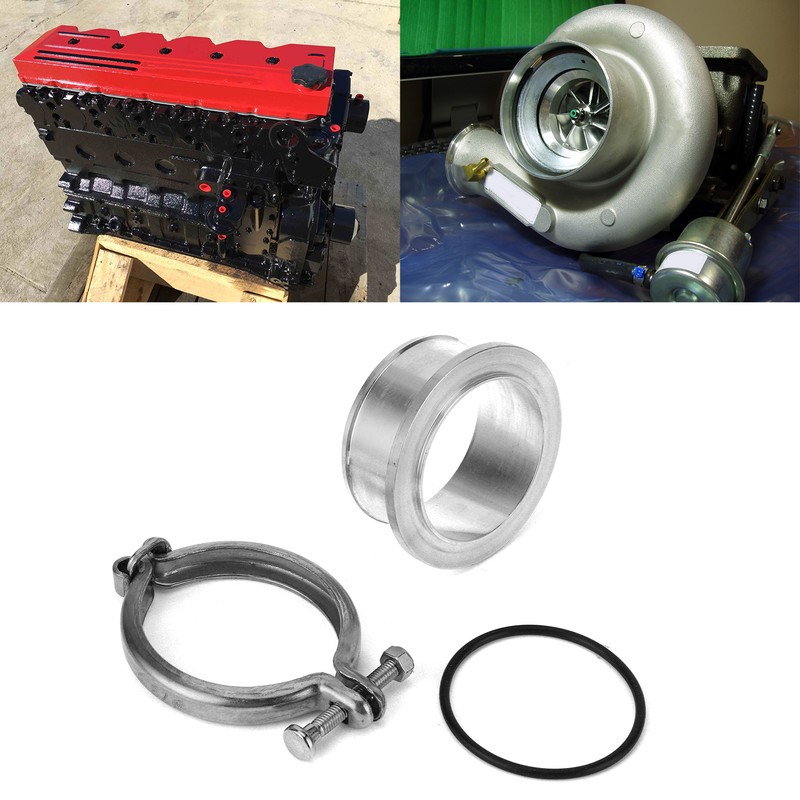 Turbo Compressor V-Band Flange Clamp Accessory Fit for Holset HX35