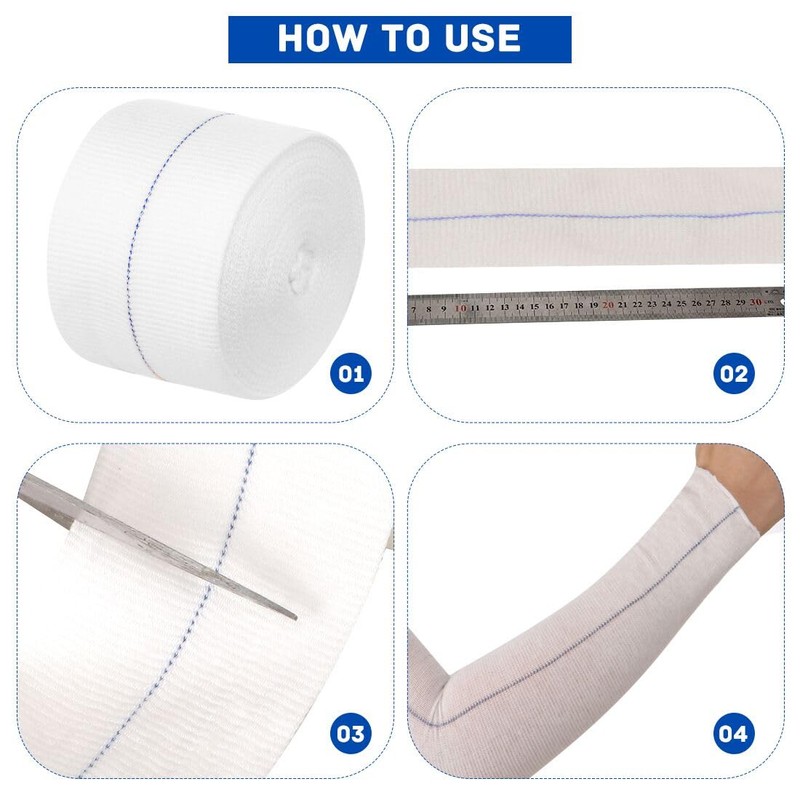 Elastic Tubular Support Bandage Stretch Retention Bandages Comfortable Cast Stockinette