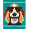 Funky Beagle Notebook / I Love Beagles Journal / Notepad