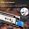 REGUDA Heavy Duty Locking Drawer Slides Full Extension Runners with