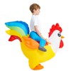 Chicken Costume Kids, Inflatable Costumes for Kids/Boy/Girls, Blow up Rooster