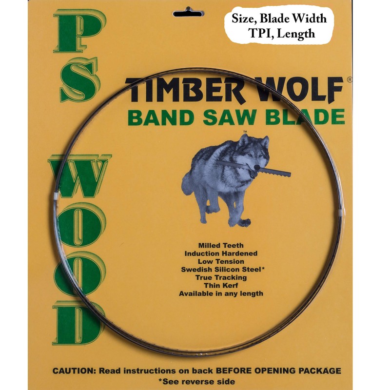 Timber Wolf - Band Saw Blade - 116" X 3/4"