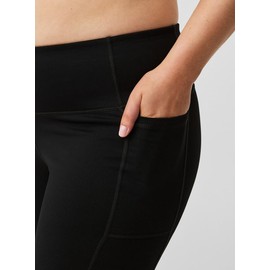 Torrid Full-Length Side Pocket Active Legging Deep Black