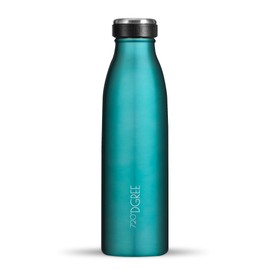 720°DGREE Stainless Steel Drinking Bottle ‘milkyBottle’ – 500 ml – Perfect for Children, BPA-Free, Leak-Proof, Suitable for Carbonated Drinks – Small Thermos for Carbonated Drinks, Sports, School,