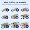 PONIK'S PROFESSIONAL - Metal Rollers, Wire Rollers with Bristles, Metal