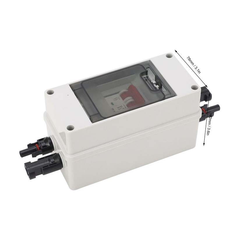 Solar Disconnect Switch Mini Circuit Breaker with IP65 Waterproof Distribution
