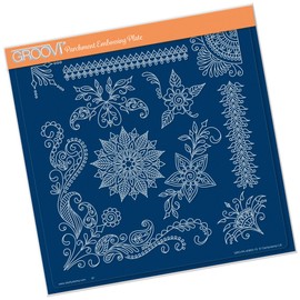 A4 Square Groovi Plate - Tina's Henna Corners 2
