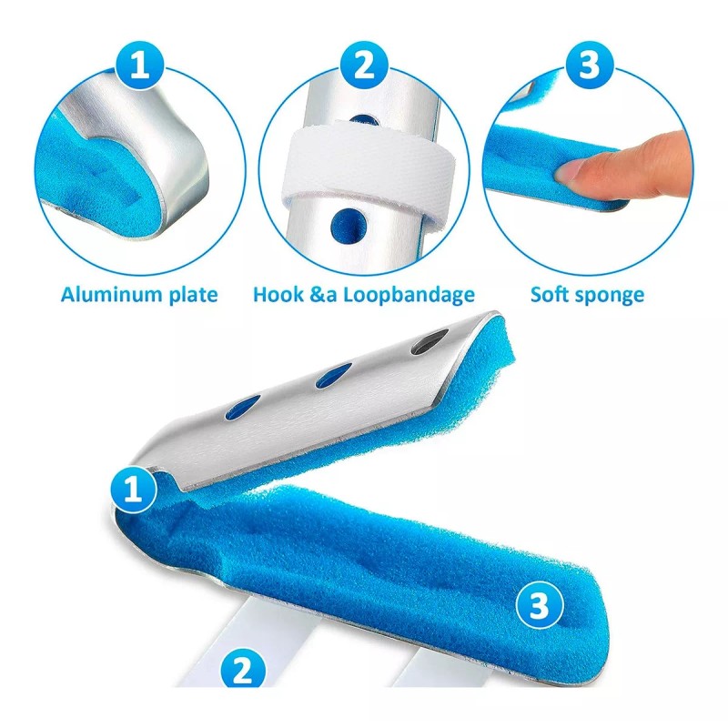 Seven Mine Férula Dedos Tipo Sombrilla [1pza, 3 Tamaños]: Alivio