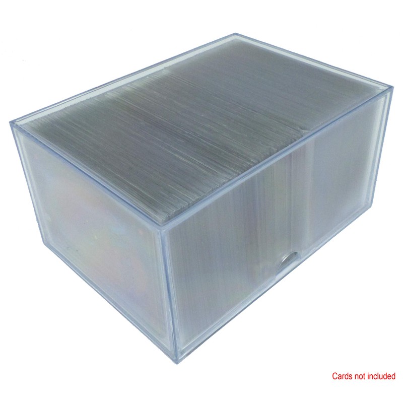 docsmagic.de 4 x 2-Piece Card Box 250-Count Slide - Clear