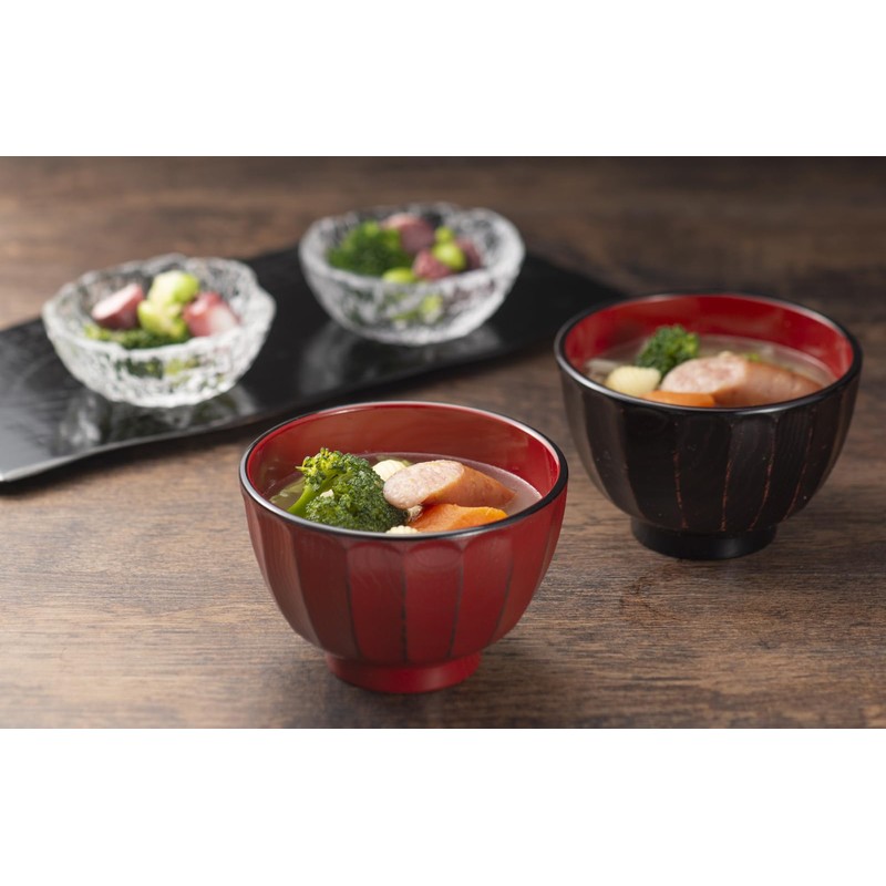 Canoe 17002 Antibacterial Chrysanthemum Carving Soup Bowl, 11.2 fl oz