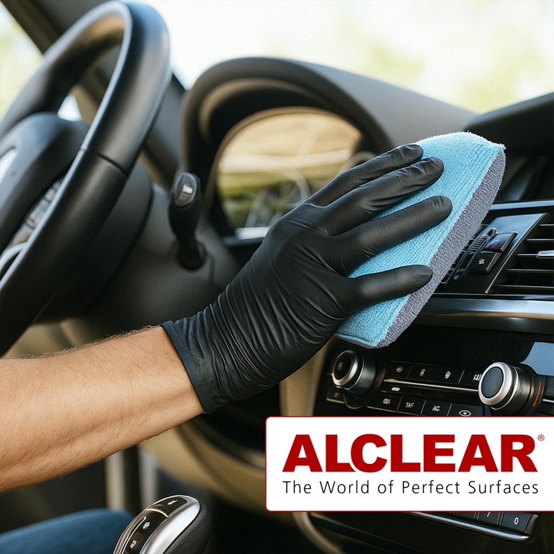 ALCLEAR 950014 Anti-Fog Sponge 13x10x3.5cm, ultra-microfiber sponge for foggy car