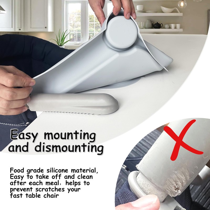 Silicone Baby Dining Tray Compatible with Inglesina Fast Table Chair