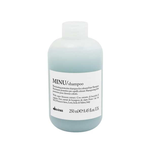Davines MINU Shampoo | Color Retention Shampoo for Colored, Treated Hair | Protects & Keeps Hair Bright, Shiny for Longer | 8.45 fl oz (Pack of 1)