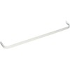 Kenney KN510 Single Curt Rod, 18"-28", White