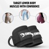 DMoose Fitness Ankle Straps for Cable Machines - One Size